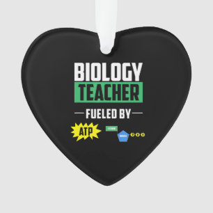 Funny Biology Teacher Chemistry Women Teacher Ornament