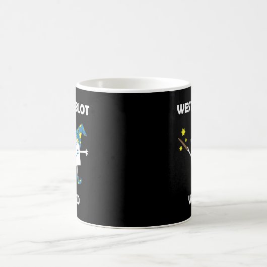 Funny Biology Western Blot Wizard Kaffeetasse (Mittel)