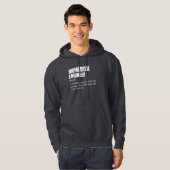 Funny Biomedical Engineer Definition Hoodie (Vorne ganz)