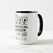 Funny Biomedical Engineer Handling Information Tasse (VorderseiteRechts)
