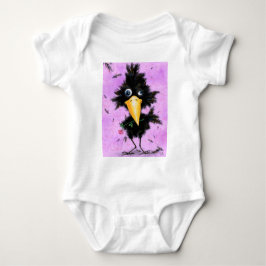 Funny Bird Baby Bodysuit Baby Strampler