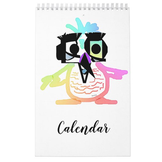 FUNNY BIRD Calendar Kalender (Titelbild)