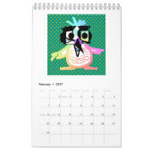 FUNNY BIRD Calendar Kalender (Feb 2027)