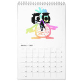 FUNNY BIRD Calendar Kalender (Jan 2027)