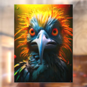 Funny Bird Fensteraufkleber (Blatt 2)