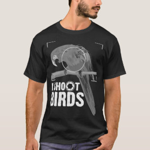 Funny Bird Fotografy Gift Niedliche Fotografen Män T-Shirt