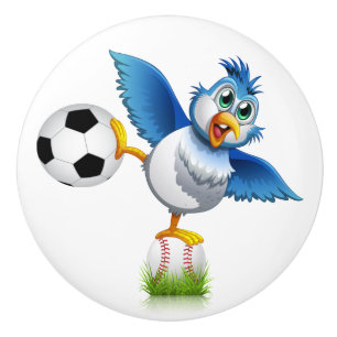 Funny Bird Keramik Knob Keramikknauf