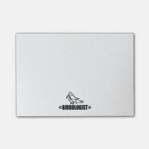 Funny Bird Lover Post-it Klebezettel