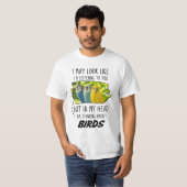 Funny Bird Lover T-Shirt (Vorne ganz)