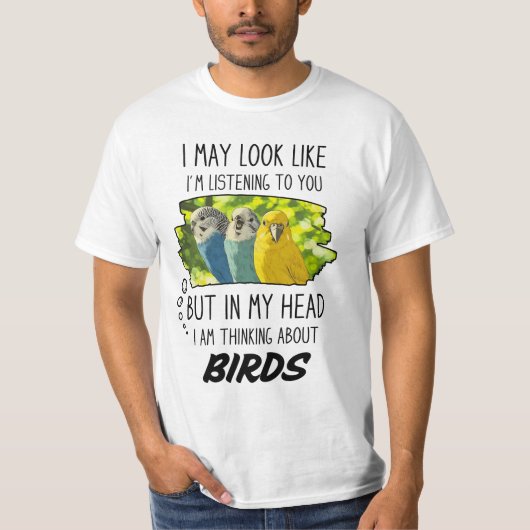 Funny Bird Lover T-Shirt (Vorderseite)