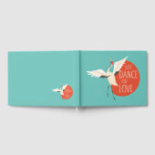 Funny Bird Message - Just Dance for Liebe 1 Gästebuch (Voll)