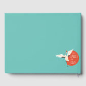 Funny Bird Message - Just Dance for Liebe 1 Gästebuch (Rückseite)