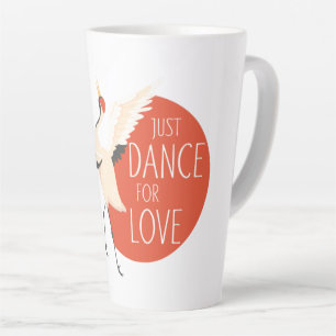 Funny Bird Message - Just Dance for Liebe 1 Milchtasse