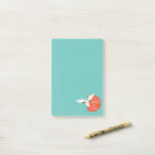 Funny Bird Message - Just Dance for Liebe 1 Post-it Klebezettel (Auf Schreibtisch)