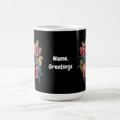 Funny Bird Nerd Design für Vogelbeobachter und Lov Kaffeetasse (Mittel)