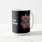 Funny Bird Nerd Design für Vogelbeobachter und Lov Kaffeetasse (VorderseiteRechts)
