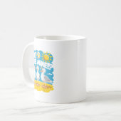 Funny Bird Pielen Volleyball Mine Game Day Vibes Kaffeetasse (Vorderseite Links)