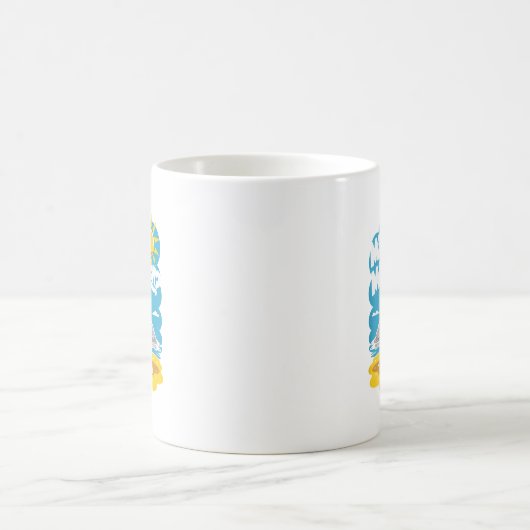 Funny Bird Pielen Volleyball Mine Game Day Vibes Kaffeetasse (Mittel)