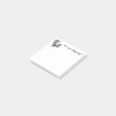 Funny Bird Post-it Klebezettel (angewinkelt)