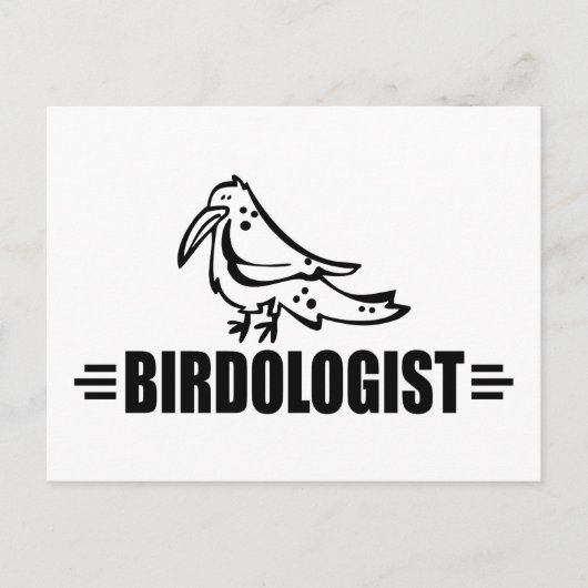 Funny Bird Postkarte (Vorderseite)