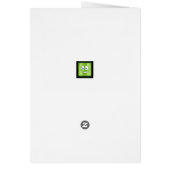 FUNNY BIRD SHORD Card oder Geschenk (Hinten)