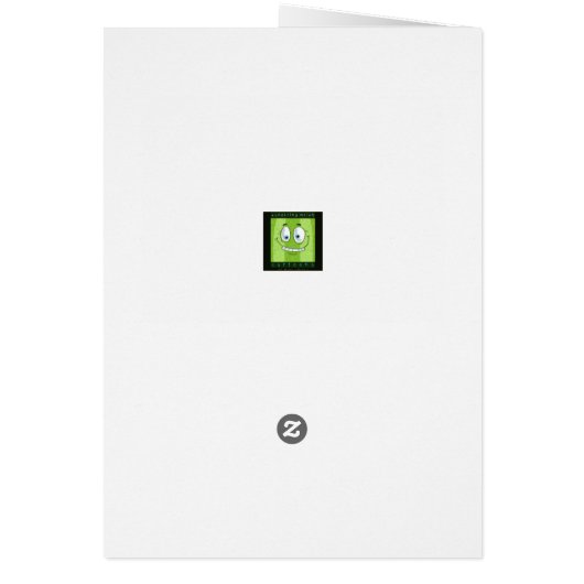 FUNNY BIRD SHORD Card oder Geschenk (Hinten)