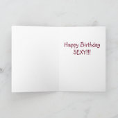 FUNNY BIRD SHORD Card oder Geschenk Karte (Innenseite)
