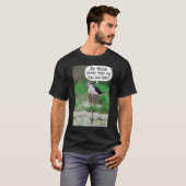 FUNNY BIRD SHORD Card oder Geschenk T-Shirt (Vorne ganz)