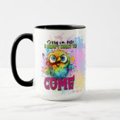 Funny Bird Sorry, dass ich zu spät bin Tasse (Links)