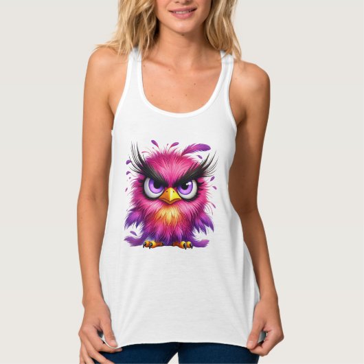Funny Bird Sublimation clipart-52343 Tank Top (Vorderseite)