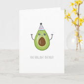 Funny Birday Card Karte (Gelbe Blume)