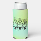 Funny Birds Cartoon-56456 Selters Dosenkühler (Seltzer Rückseite)