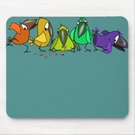 Funny Birds Mousepad