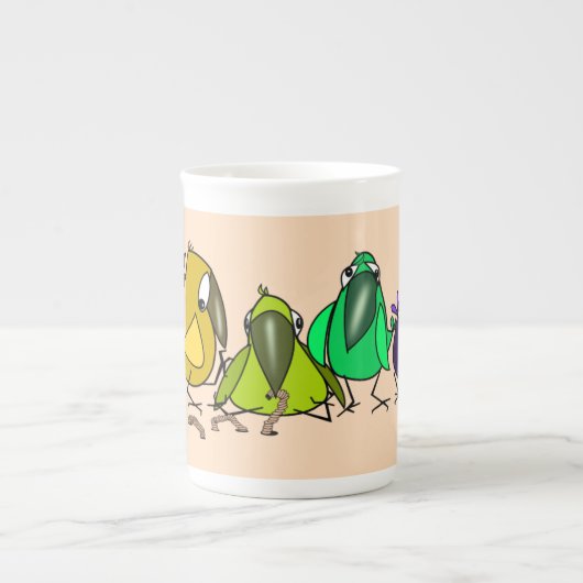Funny Birds Tasse (Vorderseite)
