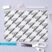Funny Birdwatcher Seidenpapier (Handwerk)