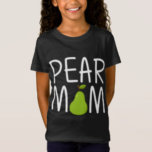 Funny Birne Designs for Mama Women Garening Vegan T-Shirt