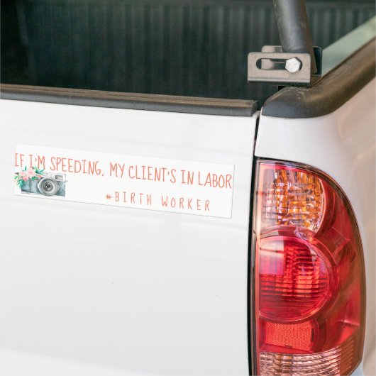 Funny Birth Worker Autoaufkleber (Auf Lkw)