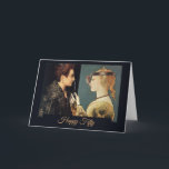 Funny Birthday 50 Renaissance Colonoscopy Card Karte<br><div class="desc">Fünfzigster Geburtstag, Papiergrusskarte. Zwei Bilder aus der Renaissance werden für diese lustige Geburtstagskarte des Happy Birthday für jemanden, der 50, 50 Jahre alt ist, zu einem zusammengeführt. Art, Bild und Vers Copyright © Shoaff Ballanger Studios, 2023.</div>