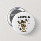 FUNNY BIRTHDAY BUTTONS (Vorne & Hinten)