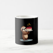 Funny Birthday Cake with Sloth Costume for Boys an Kaffeetasse (Mittel)