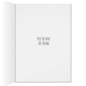 Funny Birthday Card Alte Dinge sind Cool (Innen (Rechts))