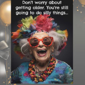Funny Birthday Card Alter Karte