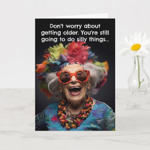 Funny Birthday Card Alter Karte