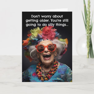 Funny Birthday Card Alter Karte