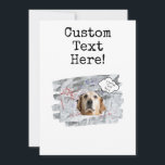 Funny Birthday Card! Anpassen von Foto und Text Einladung<br><div class="desc">Diese unglaublich witzig Karte wird sicherlich den Tag des Empfängers erhellen.  Fügen Sie eine persönliche Touch hinzu,  indem Sie Foto und Text anpassen.</div>