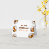 Funny Birthday Card - Bier Karte (Gelbe Blume)