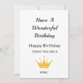 Funny Birthday Card Einladung (Vorderseite)