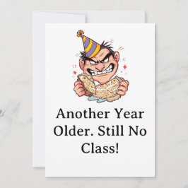 Funny Birthday Card Einladung