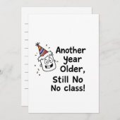 Funny Birthday Card Einladung (Vorne/Hinten)