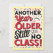 Funny Birthday Card Einladung (Vorderseite)